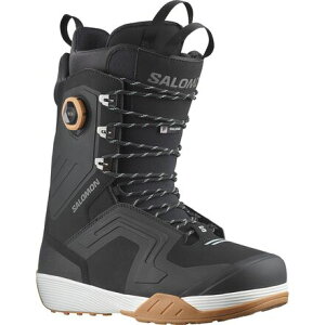 (���) �T������ �_�C�A���O ���[�X SJ �{�A �X�m�[�{�[�h �u�[�c - Salomon Dialogue Lace SJ BOA Snowboard Boot - 2026 Black/Black/White