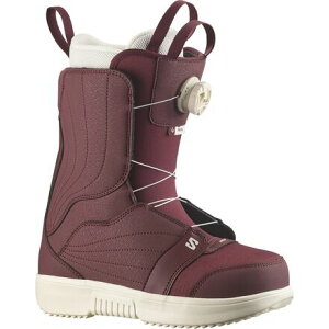(���) �T������ ���f�B�[�X �p�[�� �{�A �X�m�[�{�[�h �u�[�c - - �E�B�����Y Salomon women Pearl BOA Snowboard Boot - 2026 - Women's Tawny Port/Tawny Port/Vanilla Ice