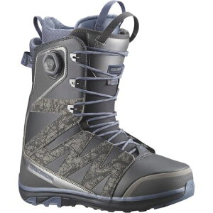 (���) �T������ X �A�v���[�` ���[�X SJ �{�A �X�m�[�{�[�h �u�[�c - Salomon X Approach Lace SJ BOA Snowboard Boot - 2026 Phantom/Metal Grey/Grisaille