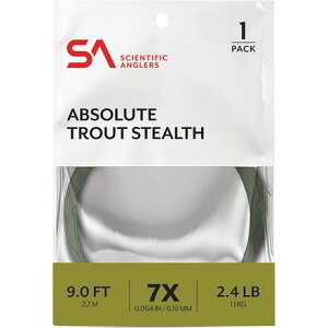 (���) �T�C�G���e�B�t�B�b�N�A���O���[�Y �A�u�\�����[�g �g���E�g �X�e���X Scientific Anglers Absolute Trout Stealth Green