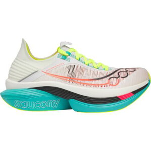 (���) �T�b�J�j�[ �G���h���t�B�� �G���[�g 2 �����j���O �V���[�Y Saucony Endorphin Elite 2 Running Shoe White/Mutant