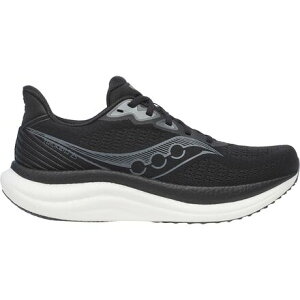 (���) �T�b�J�j�[ �����Y �g���C�A���t 23 �����j���O �V���[�Y - �����Y Saucony men Triumph 23 Running Shoe - Men's Black/White