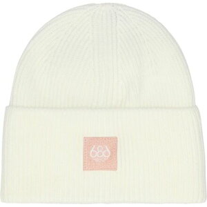 (���) �V�b�N�X�G�C�g�V�b�N�X ���f�B�[�X �r�b�O �J�t �r�[�j�[ - �E�B�����Y 686 women Big Cuff Beanie - Women's White