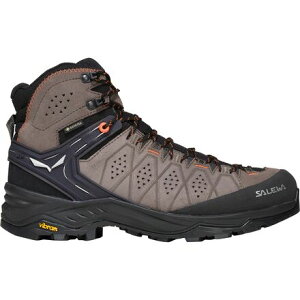 (���) �T���� �����Y �A���v �g���[�i�[ 2 �~�b�h Gtx �n�C�L���O �u�[�c - �����Y Salewa men Alp Trainer 2 Mid GTX Hiking Boot - Men's Wallnut/Fluo Orange