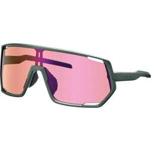 (���) �V�}�m RS �T���O���X Shimano Technium RS Sunglasses Dark Olive/Ridescape Trail