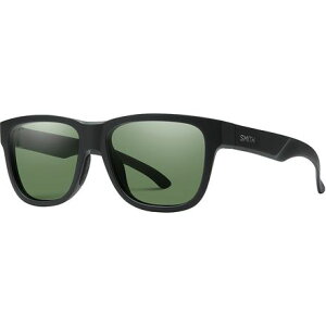 (���) �X�~�X ���[�_�E�� �X����2 �N���}�|�b�v �|�[�����C�Y�h �T���O���X Smith Lowdown Slim2 ChromaPop Polarized Sunglasses Matte Black/Polarized Gray Green