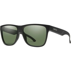 (���) �X�~�X ���[�_�E�� Xl 2 �N���}�|�b�v �|�[�����C�Y�h �T���O���X Smith Lowdown XL 2 ChromaPop Polarized Sunglasses Matte Black/ChromaPop Gray Green