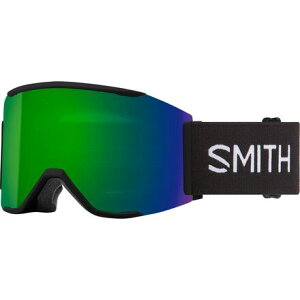 (���) �X�~�X �X�N�A�b�h �}�O �S�[�O���Y Smith Squad MAG Goggles Black/ChromaPop Sun Green Mirror/Extra Lens-ChromaPop Storm Amber