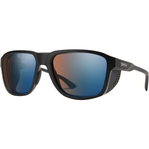 (���) �X�~�X �G���o�[�N �N���}�|�b�v �|�[�����C�Y�h �T���O���X Smith Embark ChromaPop Polarized Sunglasses Matte Black/ChromaPop Glacier Photochromic Copper Blue Mirror