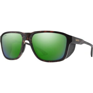 (���) �X�~�X �G���o�[�N �N���}�|�b�v �|�[�����C�Y�h �T���O���X Smith Embark ChromaPop Polarized Sunglasses Matte Tortoise