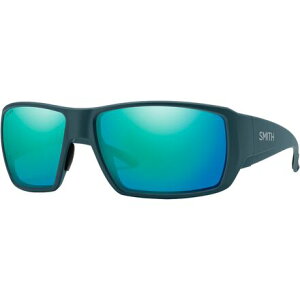 (���) �X�~�X �K�C�Y �`���C�X Xl �N���}�|�b�v �|�[�����C�Y�h �T���O���X Smith Guide's Choice XL ChromaPop Polarized Sunglasses Matte Pacific/ChromaPop Glass Polarized Opal Mirror