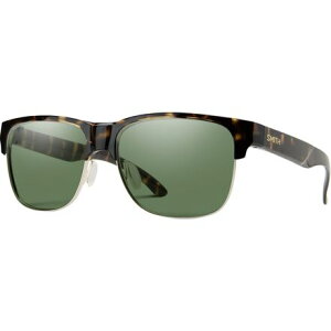 (���) �X�~�X ���[�_�E�� �X�v���b�g �N���}�|�b�v �|�[�����C�Y�h �T���O���X Smith Lowdown Split ChromaPop Polarized Sunglasses Vintage Tortoise/ChromaPop Polarized Gray Green