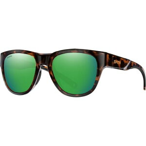 (���) �X�~�X ���b�N�A�E�F�C �N���}�|�b�v �|�[�����C�Y�h �T���O���X Smith Rockaway ChromaPop Polarized Sunglasses Tortoise/ChromaPop Glass Polarized Green Mirror