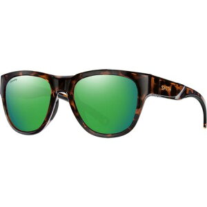 (���) �X�~�X ���b�N�A�E�F�C �N���}�|�b�v �|�[�����C�Y�h �T���O���X Smith Rockaway ChromaPop Polarized Sunglasses Tortoise/ChromaPop Polarized Green Mirror