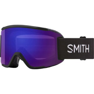 (���) �X�~�X �X�N�A�b�h S �S�[�O���Y Smith Squad S Goggles Black/ChromaPop Everyday Violet Mirror/Extra Lens-Clear
