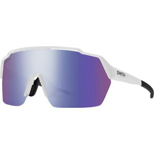 (���) �X�~�X �V�t�g �X�v���b�g �}�O �N���}�|�b�v �T���O���X Smith Shift Split MAG ChromaPop Sunglasses White/ChromaPop Violet Mirror