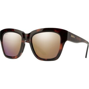 (���) �X�~�X �X�E�F�C �N���}�|�b�v �|�[�����C�Y�h �T���O���X Smith Sway ChromaPop Polarized Sunglasses Tortoise/ChromaPop Polar Rose Gold Mirror
