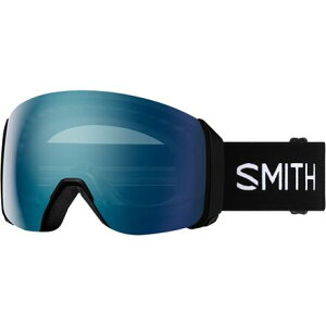 (���) �X�~�X 4D �}�O Xl �N���}�|�b�v �S�[�O���Y Smith 4D MAG XL ChromaPop Goggles Black/ChromaPop Everyday Blue Mirror