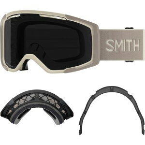 (���) �X�~�X ���Y�� MTB �S�[�O�� + �_�[�g �X�N���[�� Smith Rhythm MTB Goggle + Dirt Screen Chalk/ChromaPop Sun Black
