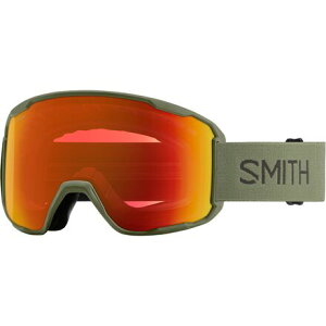 (���) �X�~�X �S�[�O���Y Smith Preview Goggles Fatigue Green/ChromaPop Everyday Red Mirror