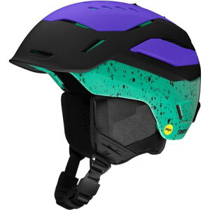 (���) �X�~�X �o���e�[�W 2 �~�v�X �w�����b�g Smith Vantage 2 Mips Helmet Matte Black/Ultraviolet/Emerald City