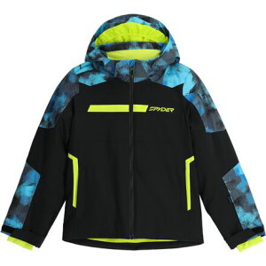 (���) �X�p�C�_�[ �L�b�Y �`�������W���[ �W���P�b�g - �L�b�Y Spyder kids Challenger Jacket - Kids' Black