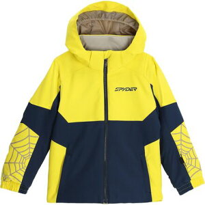 (���) �X�p�C�_�[ �g�h���[ �`�������W���[ �W���P�b�g - �g�b�h���[ Spyder toddler Challenger Jacket - Toddlers' Acid Yellow