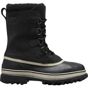 (���) �\���� �����Y �J���u�[ �u�[�c - �����Y SOREL men Caribou Boot - Men's Black/Dark Stone