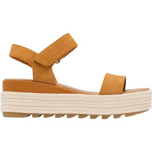 (���) �\���� ���f�B�[�X �L�������� �t���b�g�t�H�[�� �T���_�� - �E�B�����Y SOREL women Cameron Flatform Sandal - Women's Canyon Gold/Gum 16