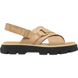 (���) �\���� ���f�B�[�X ���C�� CB �N���X�N���X �T���_�� - �E�B�����Y SOREL women Rein CB Crisscross Sandal - Women's Honest Beige/Black