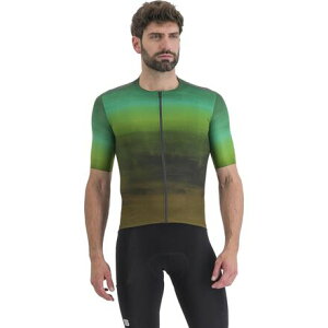 (���) �X�|�[�c�t�� �����Y �t���E �X�[�p�[�W�A�� �W���[�W - �����Y Sportful men Flow Supergiara Jersey - Men's Leather Jade Cream