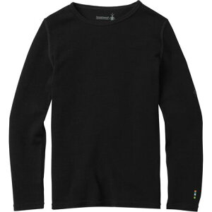 (���) �X�}�[�g�E�[�� �L�b�Y �����m 250 �x�[�X���C���[? �N���[ �g�b�v - �L�b�Y Smartwool kids Merino 250 Baselayer Crew Top - Kids' Black