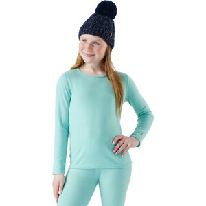 (���) �X�}�[�g�E�[�� �L�b�Y �����m 250 �x�[�X���C���[? �N���[ �g�b�v - �L�b�Y Smartwool kids Merino 250 Baselayer Crew Top - Kids' Pacific Blue