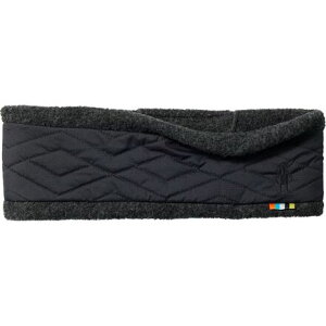 (���) �X�}�[�g�E�[�� �L���e�b�h �t���[�X �w�b�h�o���h Smartwool Quilted Fleece Headband Black