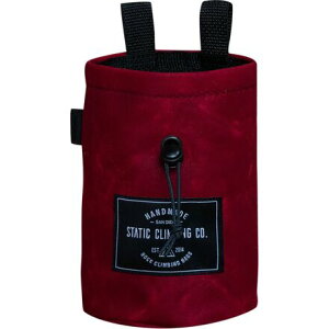 (���) �X�^�e�B�b�N ���b�N�X�h �L�����o�X �`���[�N �o�b�O STATIC Waxed Canvas Chalk Bag Oxblood
