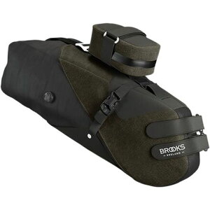 (���) �u���b�N�X�C���O�����h �X�P�[�v �V�[�g �o�b�O Brooks England Scape Seat Bag Mud Green