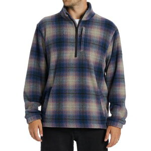 (���) �r���{�� �����Y �o�E���_���[ ���b�N �l�b�N �Z�[�^�[ - �����Y Billabong men Boundary Mock Neck Sweater - Men's Dark Blue