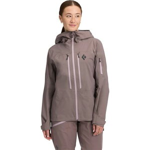 (���) �u���b�N�_�C�������h ���f�B�[�X ���[�R�� Lt �V�F�� �W���P�b�g - �E�B�����Y Black Diamond women Recon LT Shell Jacket - Women's Dark Mauve
