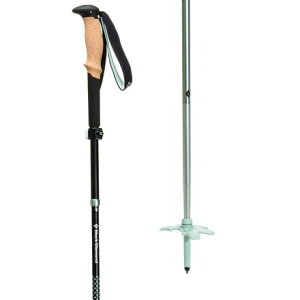 (���) �u���b�N�_�C�������h �p�V���[�g FLZ �g���b�L���O �|�[���Y Black Diamond Pursuit FLZ Trekking Poles Black/Foam Green