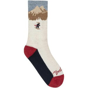 (���) �O���[�g�A�E�g�h�A �U ���b�W �����i�[ �\�b�N The Great Outdoors The Ridge Runner Sock Cream Skiier
