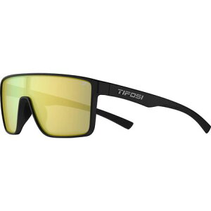 (���) �e�B�t�H�[�W �I�v�e�B�N�X �T���N�^�� �T���O���X Tifosi Optics Sanctum Sunglasses Matte Black/Smoke Yellow Mirror