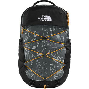 (���) �m�[�X�t�F�C�X �{���A���X 28L �o�b�N�p�b�N The North Face Borealis 28L Backpack Anthracite Grey Conrad Topo Print/Summit Gold