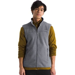 (���) �m�[�X�t�F�C�X �����Y �t�����g �����W �t���[�X �x�X�g - �����Y The North Face men Front Range Fleece Vest - Men's Smoked Pearl Heather