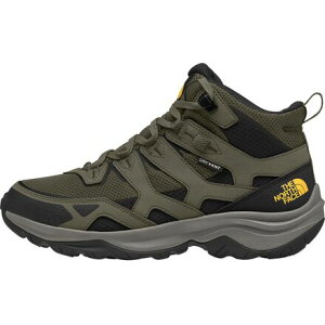 (���) �m�[�X�t�F�C�X �����Y �w�b�W�z�b�O 3 �~�b�h Wp �u�[�c - �����Y The North Face men Hedgehog 3 Mid WP Boot - Men's New Taupe Green/TNF Black