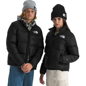 (���) �m�[�X�t�F�C�X �L�b�Y 1996 ���g�� �k�v�V �W���P�b�g - �L�b�Y The North Face kids 1996 Retro Nuptse Jacket - Kids' TNF Black/TNF Black/Recycled Down