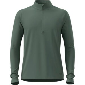 (���) �m�[�X�t�F�C�X �����Y �f���[�� �X�J�C 1/4-�W�b�v �g�b�v - �����Y The North Face men Dune Sky 1/4-Zip Top - Men's Duck Green