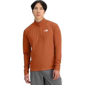 (���) �m�[�X�t�F�C�X �����Y �T�����C�U�[ 1/4-�W�b�v �g�b�v - �����Y The North Face men Sunriser 1/4-Zip Top - Men's Iron Bronze