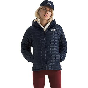 (���) �m�[�X�t�F�C�X ���f�B�[�X �T�[���{�[�� �t�[�f�b�g �W���P�b�g - �E�B�����Y The North Face women ThermoBall Hooded Jacket - Women's Summit Navy