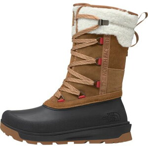 (���) �m�[�X�t�F�C�X ���f�B�[�X �V�F���X�^ ���B �~�b�h Wp �u�[�c - �E�B�����Y The North Face women Shellista VI Mid WP Boot - Women's Timber Tan/TNF Black