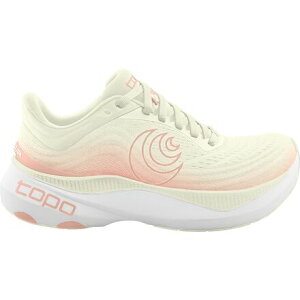 (���) �g�| �A�X���`�b�N ���f�B�[�X �I�[�� �����j���O �V���[�Y - �E�B�����Y Topo Athletic women Aura Running Shoe - Women's Cream/Rose